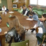 Проведена беседа на момичета ПГЛВ "Хрисо Ботев" с образовани и реализирали се млади ромски жени - 27.04.2009 г.