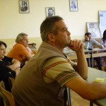 Беседа на лектори от Аграрния университет в гр. Пловдив с ръководителите на осъществените ученически инициативи в областта на цветарството, разсадо-производството и механизацията - 30.09.2009 г.