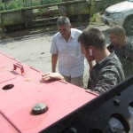 Оглед на трактор по инициатива „Закупуване на колесен трактор“ в с. Борован - 16.06.2015 г.