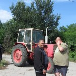 Оглед на трактор по инициатива „Закупуване на колесен трактор“ в с. Борован - 16.06.2015 г.